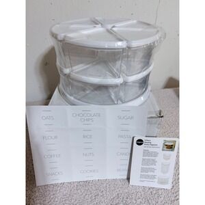 Copco 9 Piece Baker's Rotating Pantry Organizer Kitchen Storage